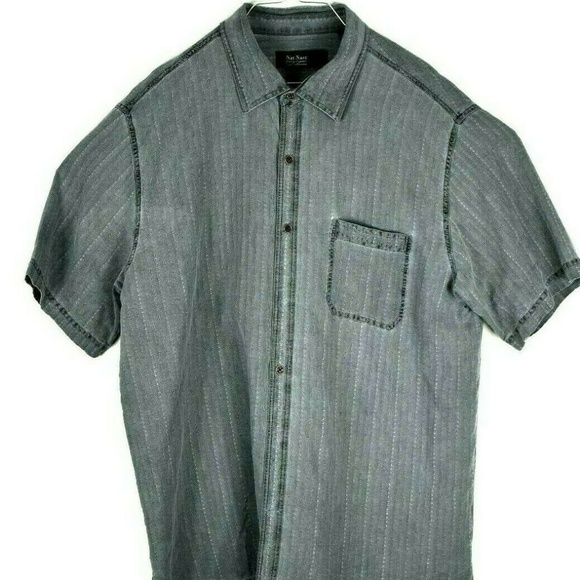 Nat Nast Other - Mens Nat Nast Short Sleeve Button Up Shirt SIZE XL